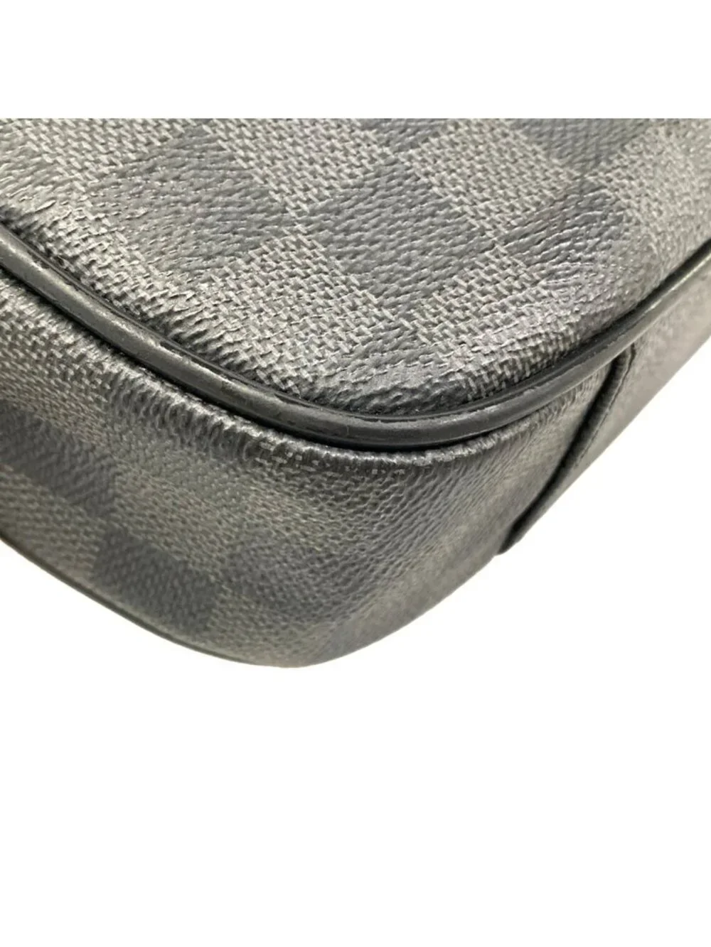 Louis Vuitton Shoulder Bag Damier Graphite Ambler